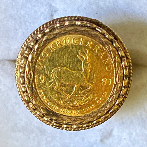 1981 kugerrand 22ct gold - kugerrand,