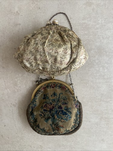 Vintage gold brocade evening - brocade,