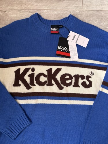 Blue kickers oversize jumper - blue,
