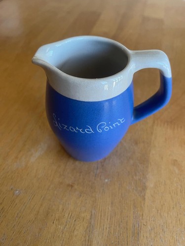 Blue white devon ware - blue, milk