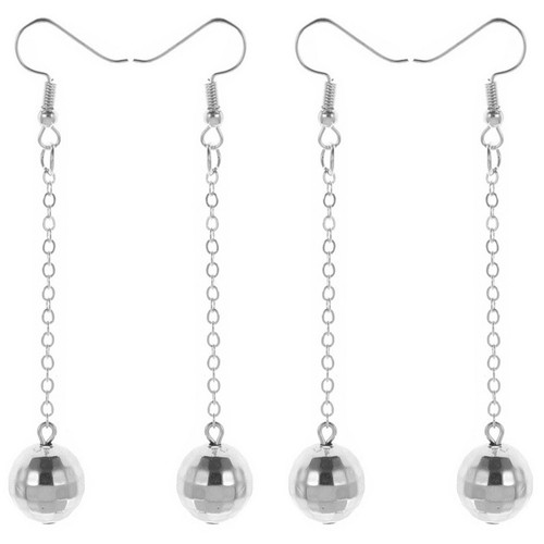 Pairs disco earrings - pairs,