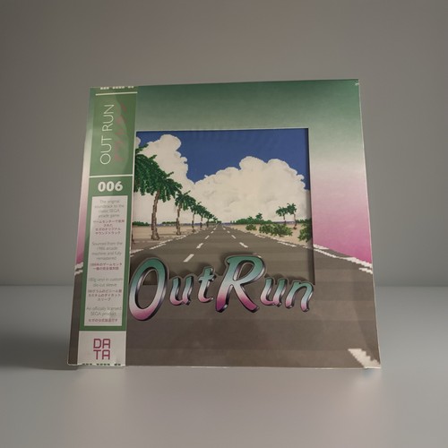 Rare sealed sega outrun data - outrun,