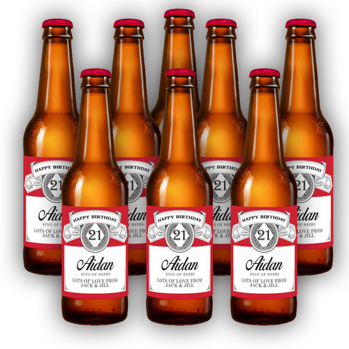 Personalised beer bottle - 1,