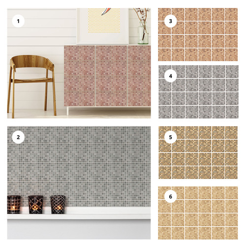 Peel and stick tile - and,