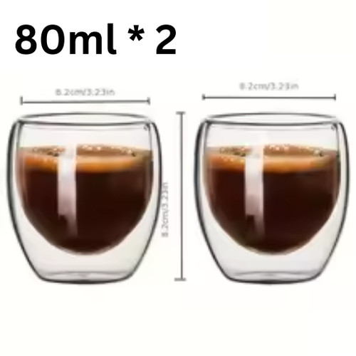 Double wall espresso - double,