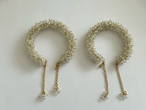 Pair adjustable beaded - pair,