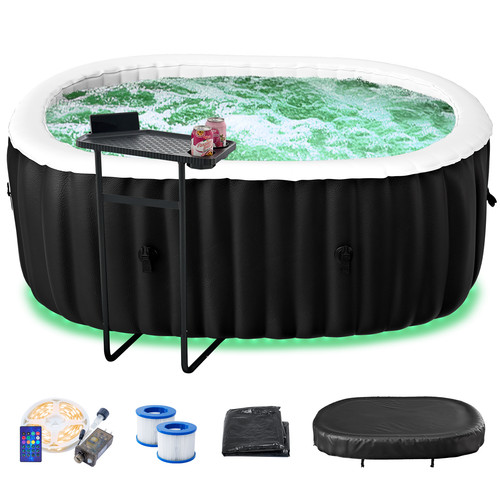 Inflatable hot tub with - inflatable,