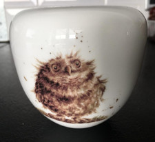 Wrendale Designs By Hannah Dale Woodland Owl Design Ceramic Diffuser Vase/Vessel