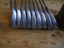  Wilson ProStaff Golf Clubs irons  3 4 5 6 7 8 9 sand and pitching wedges 