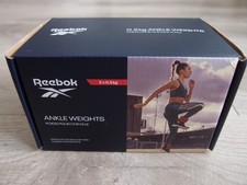 Reebok Flexlock Ankle Weights Running Walking Leg Gym Workout 2x0.5kg NEW IN BOX
