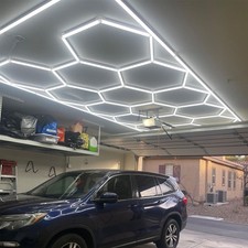 Hexagon LED Lighting 14 Grid
