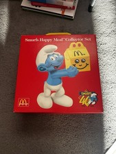 1998 McDonald’s Smurfs Happy Meal 1958-1998 40 Years Limited Edition