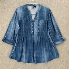 New Directions Womans 3X Blue