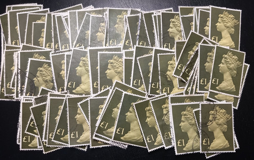 100~£1~Olive