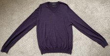 M&S men’s berry colour v