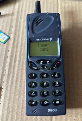 1998 ericsson s868 uk - s868, (grey)