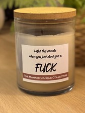 Funny Rude Candle Label -