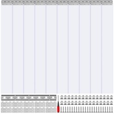 VEVOR Strip Curtain PVC Door