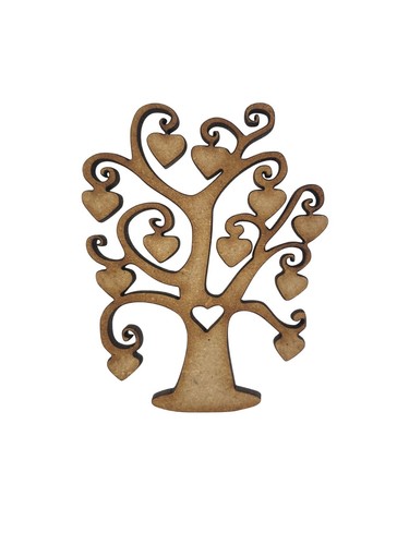 Intricate heart trees - intricate,