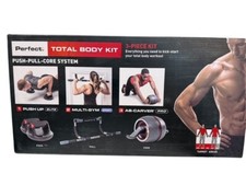 Perfect Fitness, Total Body Home Workout Kit | Focus Areas: Arms Chest Core Back