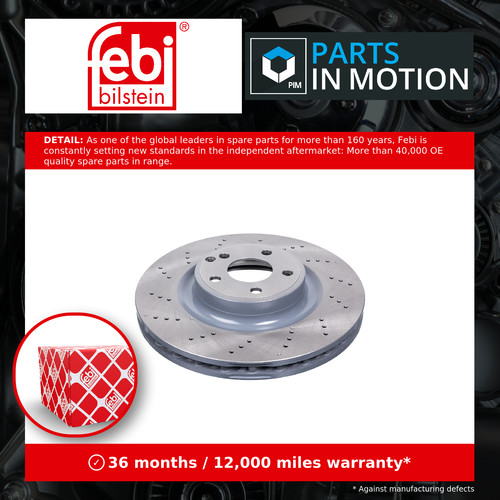 Brake discs pair vented - brake,