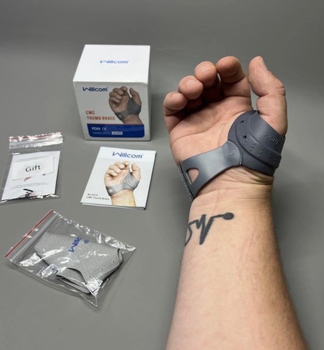 Flexible thumb brace - thumb,