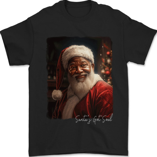Black santa got soul - black, santa's