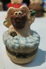 Piggin Bubbles trinket box by David Corbridge 1998 VGC No Box