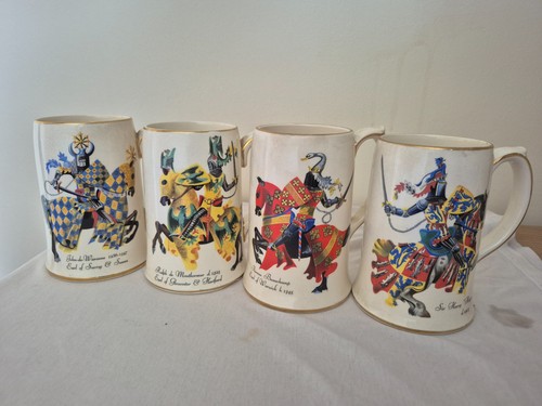 Sadlers knights tankards - 4,