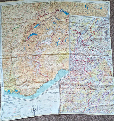 Ww2 raf mi9 silk - raf, escape