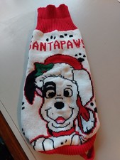 Dog Christmas Jumper, medium (101 Dalmatians)