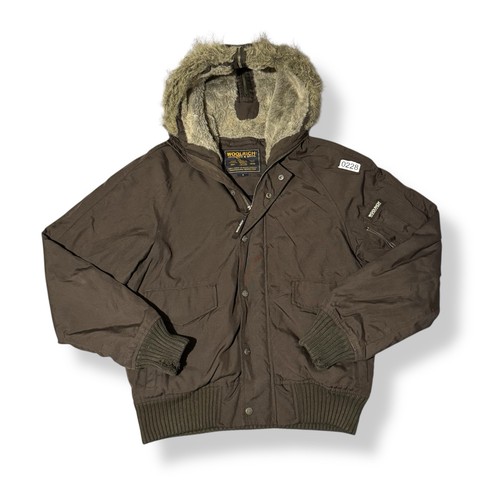 Woolrich vintage brown fur - woolrich,