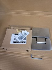 Glass Door Hinge Frameless Glass Door Clamp Glass Hinge 180 Degree Flat 