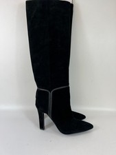 Reiss black boots knee high