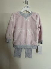 Calvin Klein Baby Girl Long Sleeve Outfit 24 Months 2 Piece Set