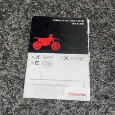 Fantic Xx125 Xx250 Xe125 Owner User Manual  Genuine OEM 2023