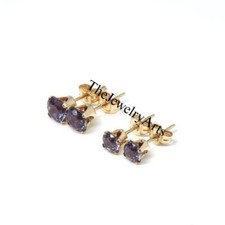 Alexandrite Earrings Vintage