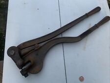 WHITNEY PUNCH Capacity 1/4 through 1/4 Iron. #G