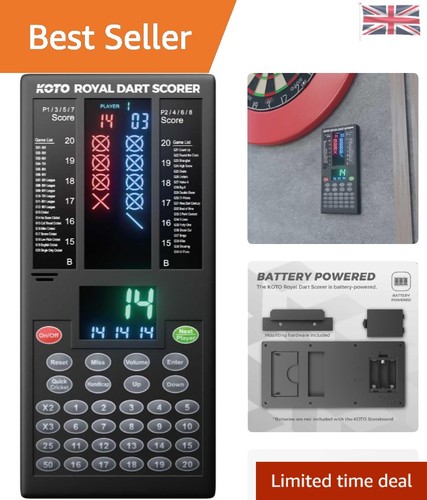 Multi player koto dart scorer - multi-player,