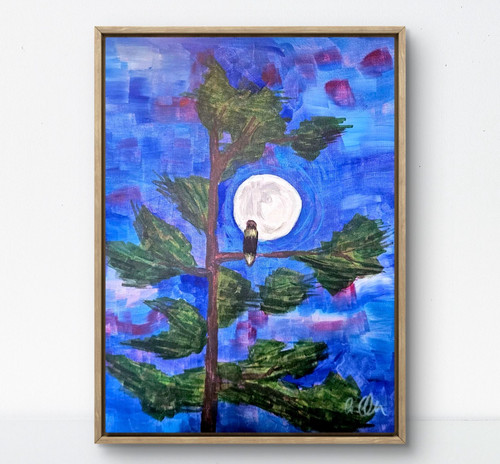 Imagine art original moon - imagine,