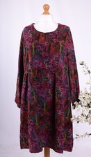 Bella Blue Lagenlook Boho Dress Amazing Plus Quirky Size 22/24 Multi L/XL - R41