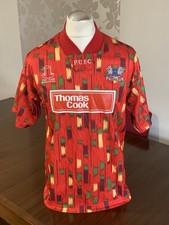 PETERBOROUGH UNITED Original 1994 Posh Leisure ICONIC Away Shirt MEDIUM Rare