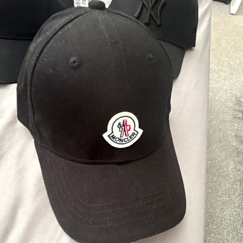 Moncler men black cotton - men’s,