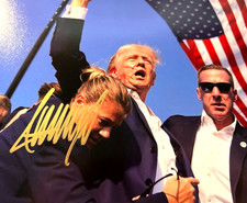 President DONALD TRUMP Signed