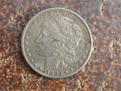 1882 morgan silver - morgan, dollar