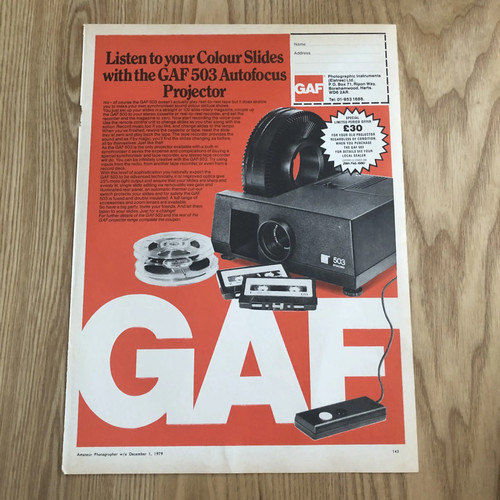 Cams106 magazine advert - magazine,