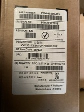Polycom VVX301 IP Phone +