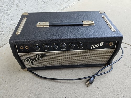 Fender 100b bass head - bass,