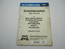 Motobecane Mobylette Monty