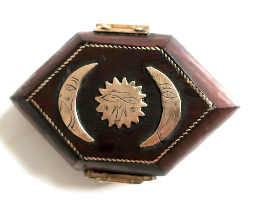 Small decorative hexagonal